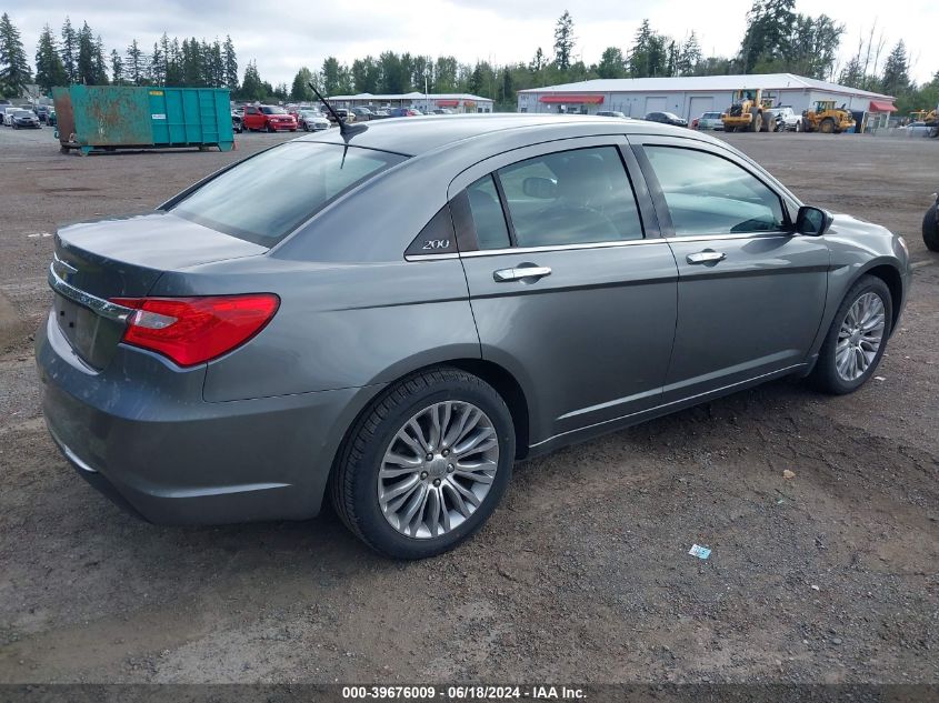 2012 Chrysler 200 Limited VIN: 1C3CCBCBXCN306437 Lot: 39676009