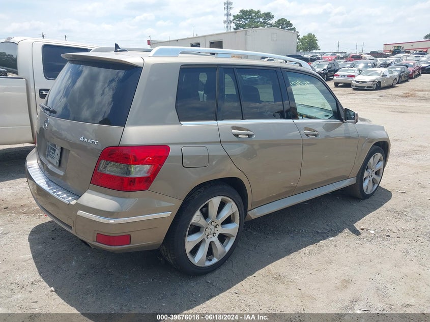 2010 Mercedes-Benz Glk 350 4Matic VIN: WDCGG8HB6AF294219 Lot: 39676018