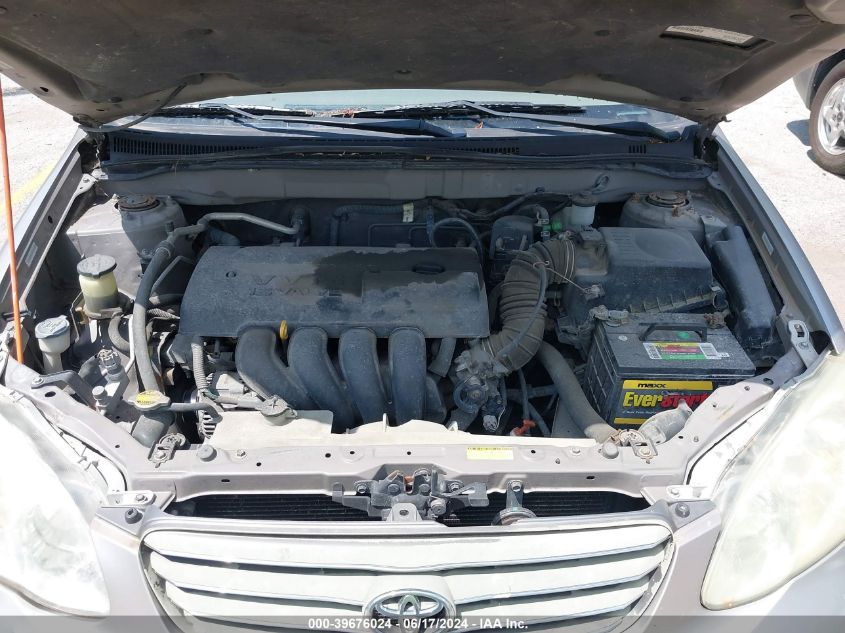 2003 Toyota Corolla Le VIN: 1NXBR32E63Z061239 Lot: 39676024