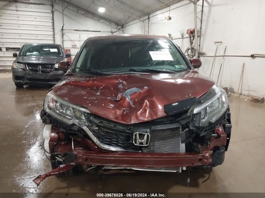 2015 Honda Cr-V Ex VIN: 2HKRM4H57FH681322 Lot: 39676026