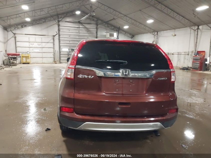 2015 Honda Cr-V Ex VIN: 2HKRM4H57FH681322 Lot: 39676026