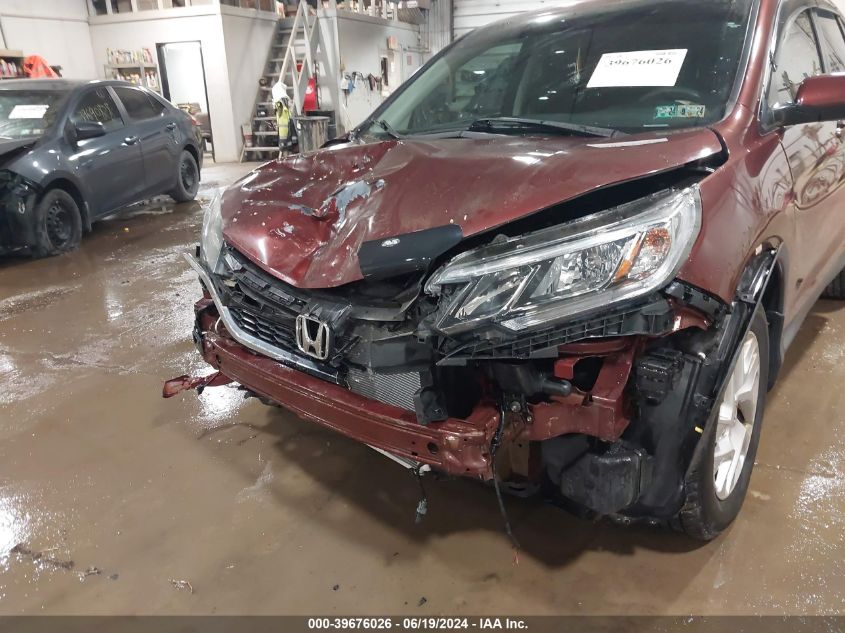 2015 Honda Cr-V Ex VIN: 2HKRM4H57FH681322 Lot: 39676026