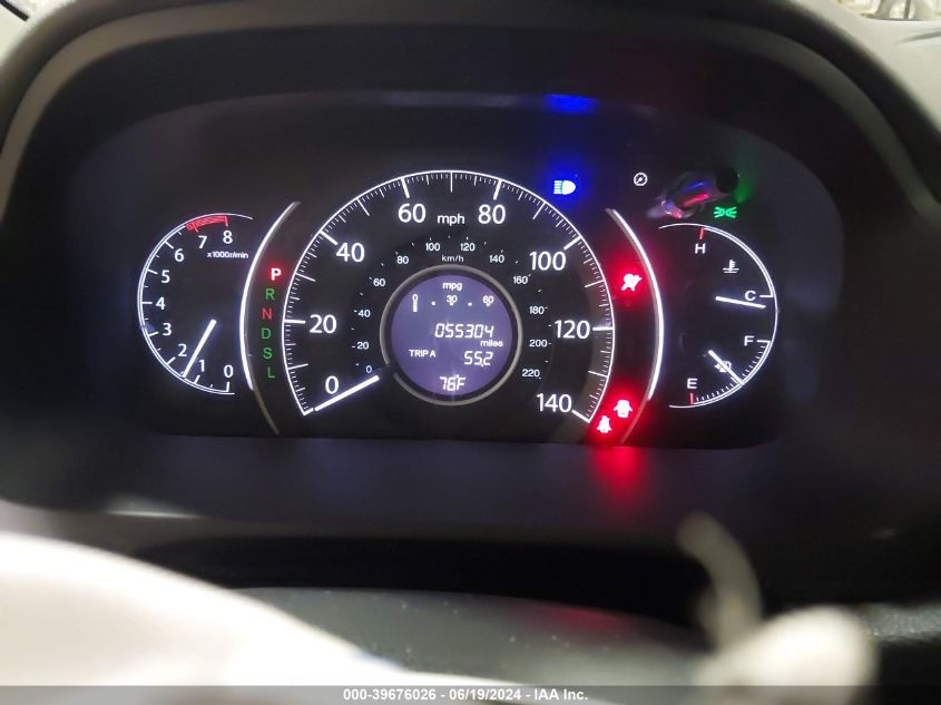 2015 Honda Cr-V Ex VIN: 2HKRM4H57FH681322 Lot: 39676026