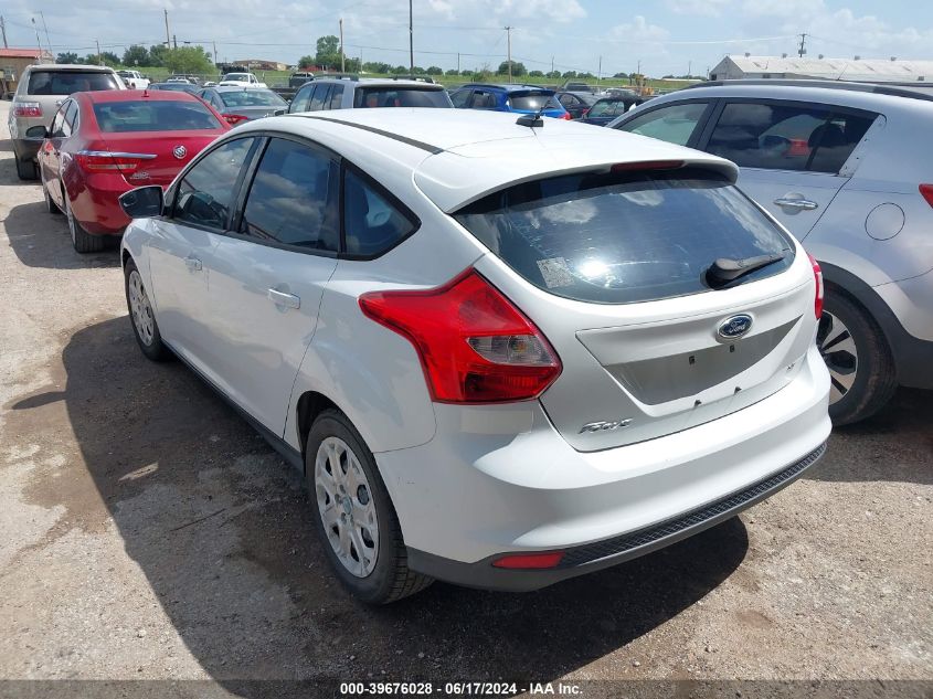 2012 Ford Focus Se VIN: 1FAHP3K23CL252316 Lot: 39676028