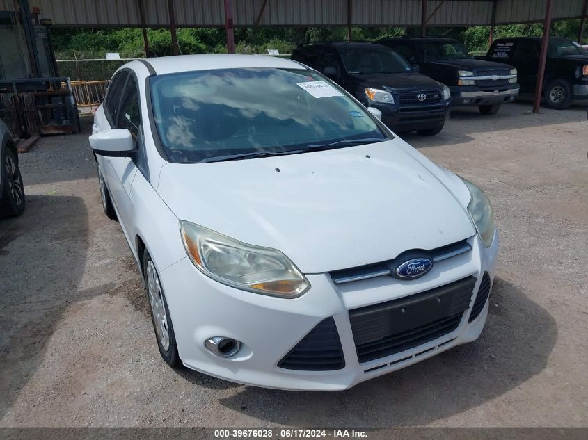 2012 Ford Focus Se VIN: 1FAHP3K23CL252316 Lot: 39676028