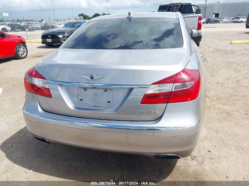 2012 Hyundai Genesis 3.8 VIN: KMHGC4DD0CU204509 Lot: 39676044