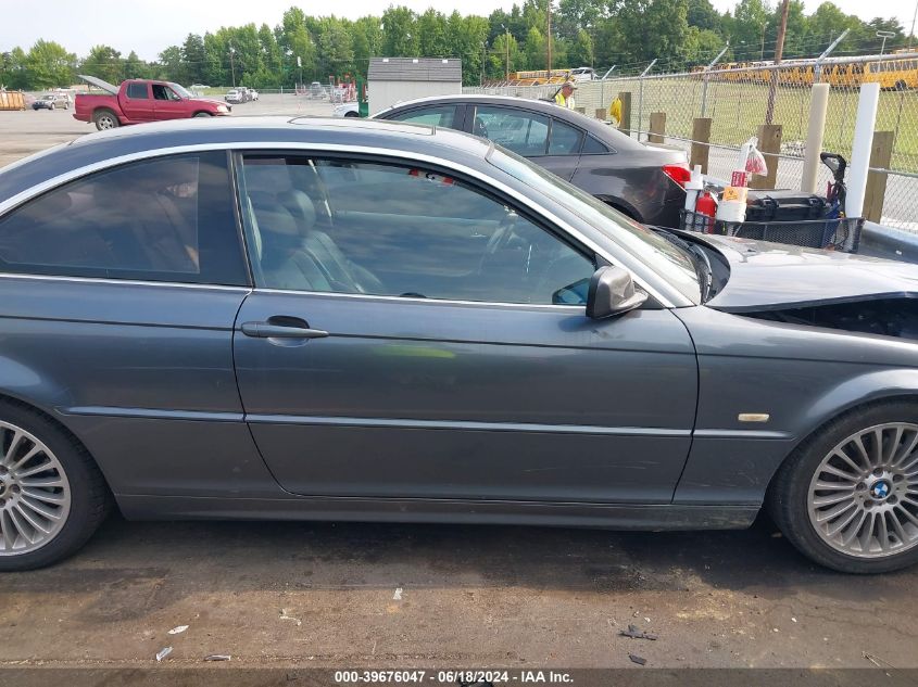 2003 BMW 325Ci VIN: WBABN334X3PG62156 Lot: 39676047