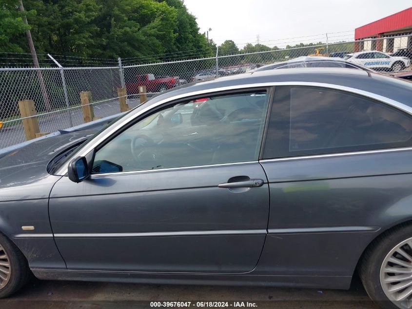 2003 BMW 325Ci VIN: WBABN334X3PG62156 Lot: 39676047