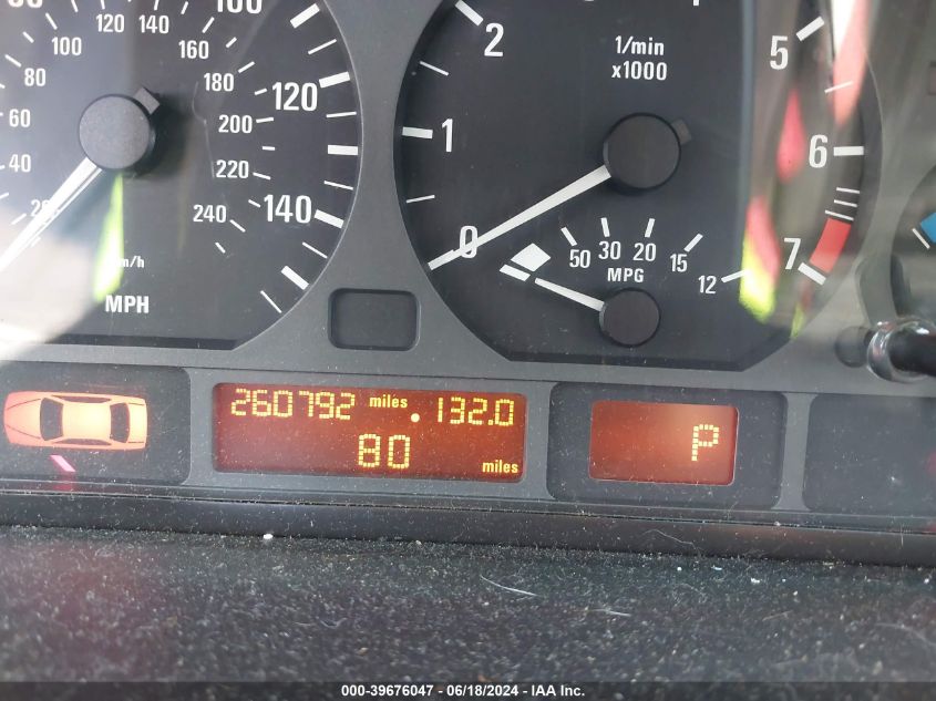 2003 BMW 325Ci VIN: WBABN334X3PG62156 Lot: 39676047