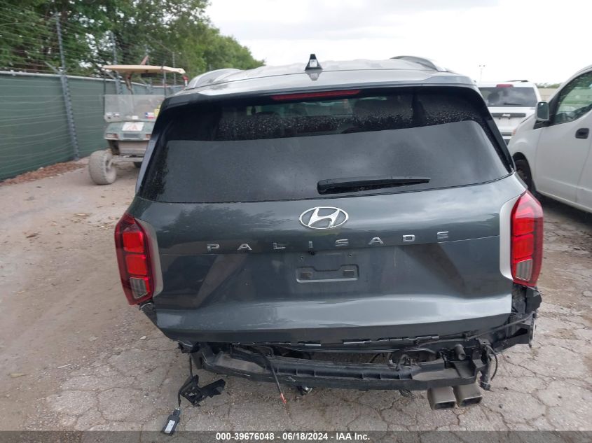 2024 Hyundai Palisade Sel VIN: KM8R24GE3RU702972 Lot: 39676048