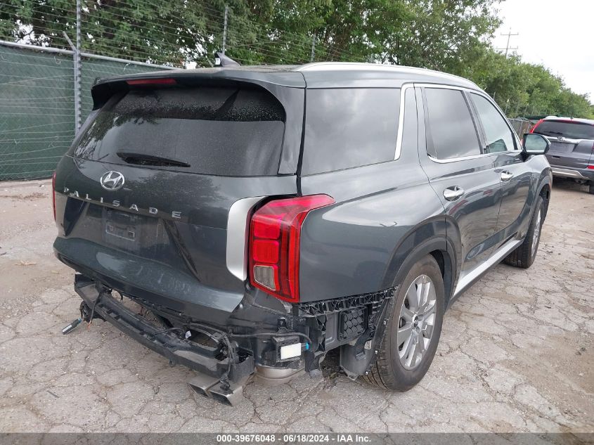 2024 Hyundai Palisade Sel VIN: KM8R24GE3RU702972 Lot: 39676048