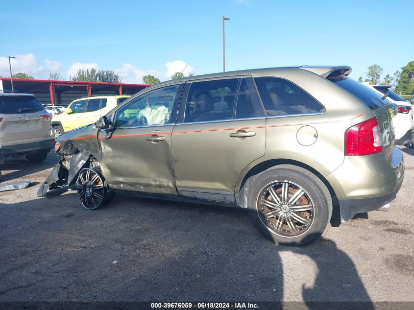 2013 Ford Edge Limited VIN: 2FMDK4KC8DBB78250 Lot: 39676059