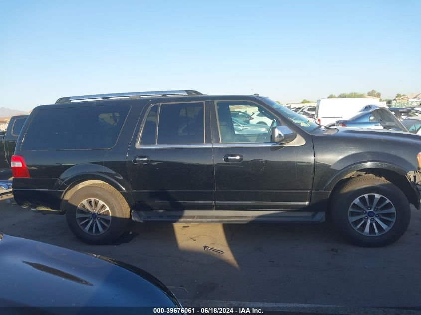 2016 Ford Expedition El Xlt VIN: 1FMJK1HT4GEF43489 Lot: 39676061