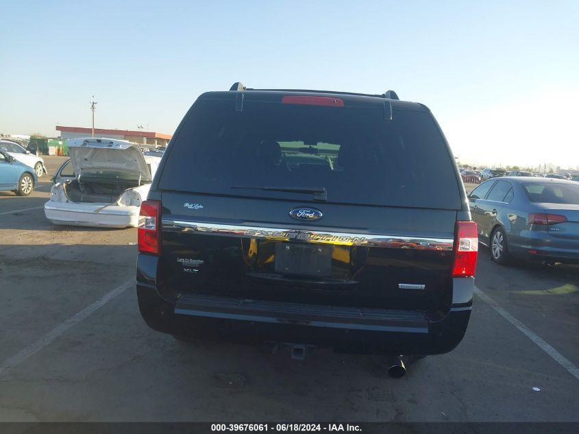 2016 Ford Expedition El Xlt VIN: 1FMJK1HT4GEF43489 Lot: 39676061