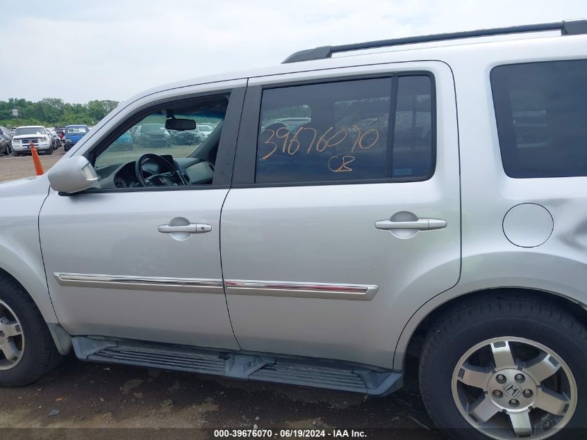 2009 Honda Pilot Touring VIN: 5FNYF38939B002734 Lot: 39676070