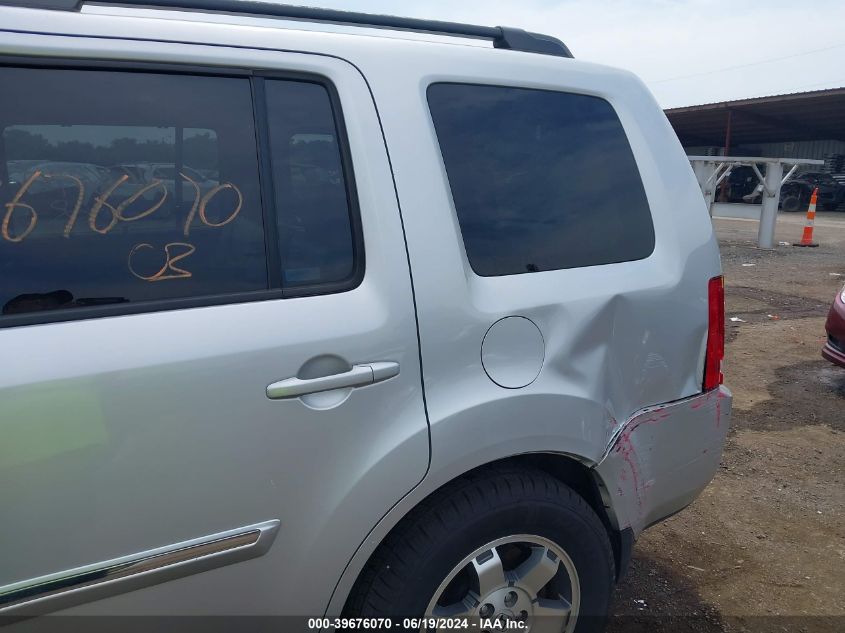 2009 Honda Pilot Touring VIN: 5FNYF38939B002734 Lot: 39676070