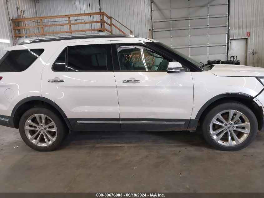 2018 Ford Explorer Limited VIN: 1FM5K8F81JGC71861 Lot: 39676083