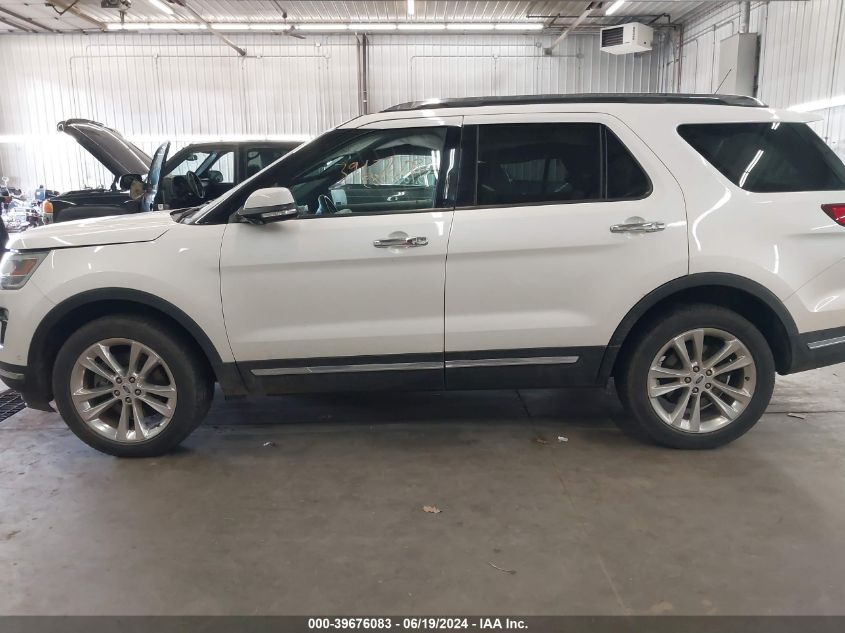 2018 Ford Explorer Limited VIN: 1FM5K8F81JGC71861 Lot: 39676083