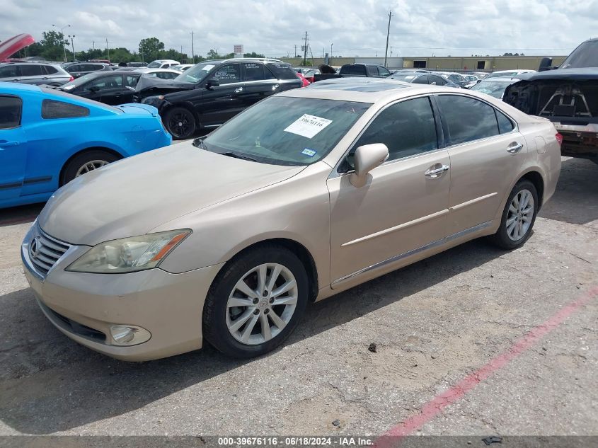 2010 Lexus Es 350 VIN: JTHBK1EG0A2411045 Lot: 39676116