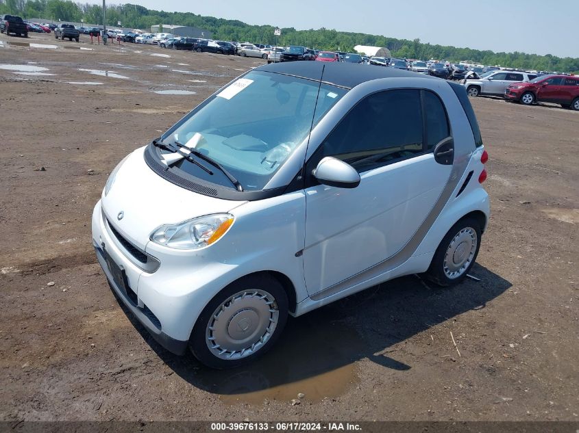 2009 Smart Fortwo Brabus/Passion/Pure VIN: WMEEJ31X79K222683 Lot: 39676133