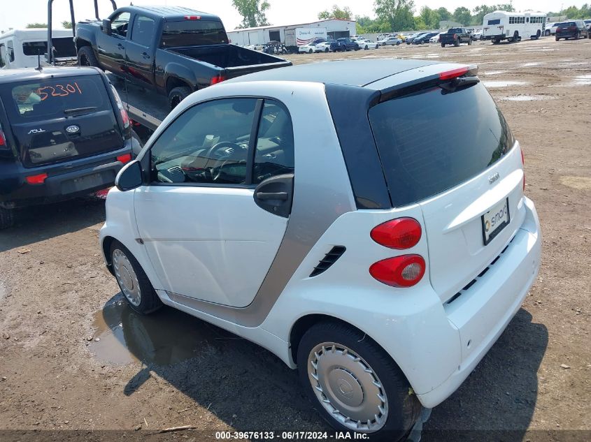 2009 Smart Fortwo Brabus/Passion/Pure VIN: WMEEJ31X79K222683 Lot: 39676133