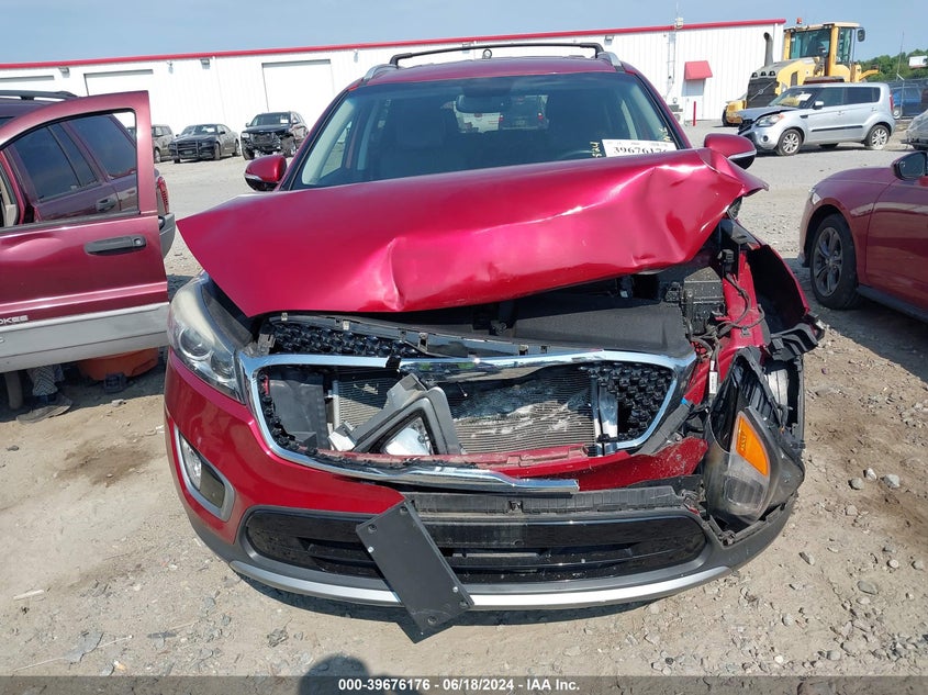 2017 Kia Sorento 3.3L Ex VIN: 5XYPH4A58HG320231 Lot: 39676176