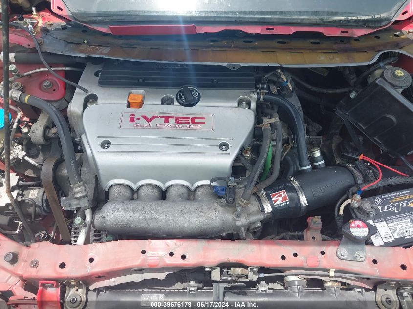 2008 Honda Civic Si/Si Mugen VIN: 2HGFA55568H702874 Lot: 39676179