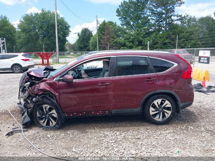 2015 Honda Cr-V Touring VIN: 5J6RM3H95FL023646 Lot: 39676181