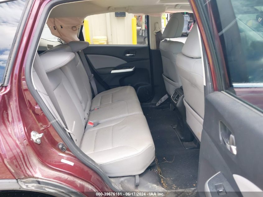 2015 Honda Cr-V Touring VIN: 5J6RM3H95FL023646 Lot: 39676181