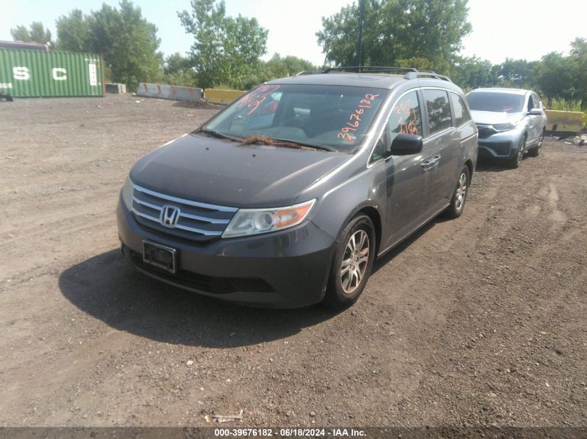 2012 Honda Odyssey Ex-L VIN: 5FNRL5H65CB104753 Lot: 39676182