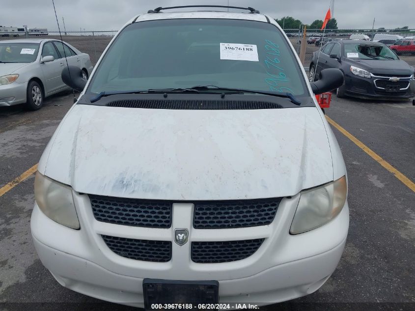2002 Dodge Grand Caravan Sport VIN: 2B4GP44R32R587455 Lot: 39676188
