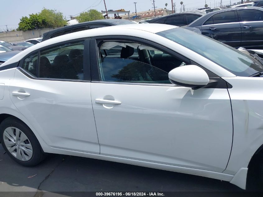 2022 Nissan Sentra S Xtronic Cvt VIN: 3N1AB8BV3NY240634 Lot: 39676195