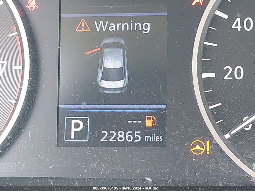 2022 Nissan Sentra S Xtronic Cvt VIN: 3N1AB8BV3NY240634 Lot: 39676195