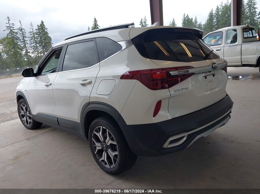 2021 Kia Seltos Ex VIN: KNDERCAA2M7207989 Lot: 39676219