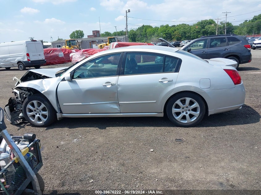 2007 Nissan Maxima 3.5 Sl VIN: 1N4BA41E47C852664 Lot: 39676222