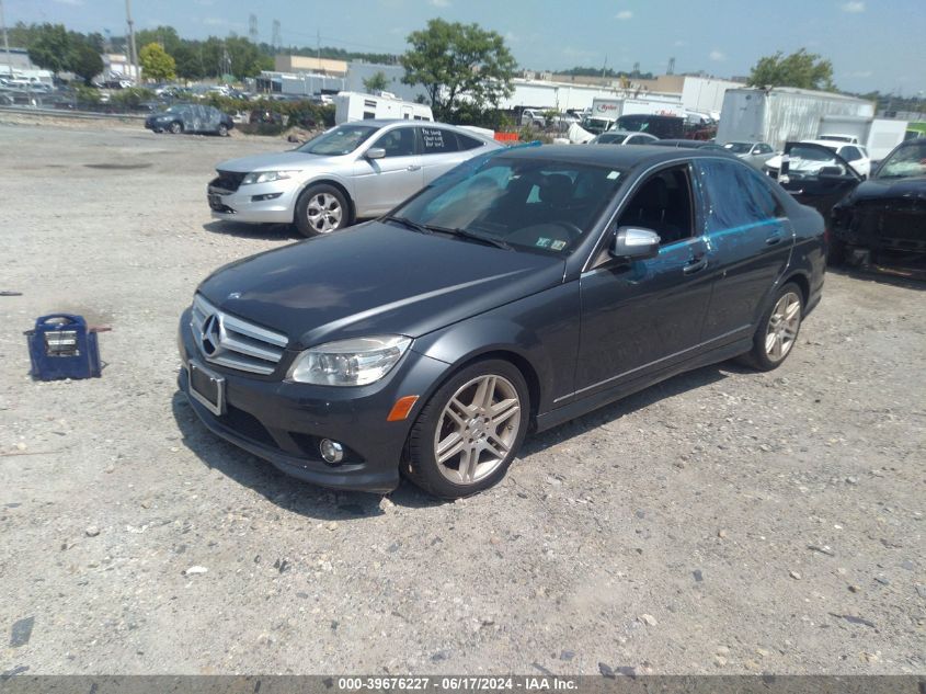 2008 Mercedes-Benz C 350 Sport VIN: WDDGF56XX8F109059 Lot: 39676227