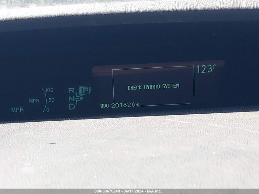 2010 Toyota Prius Iii VIN: JTDKN3DU9A0209943 Lot: 39676249