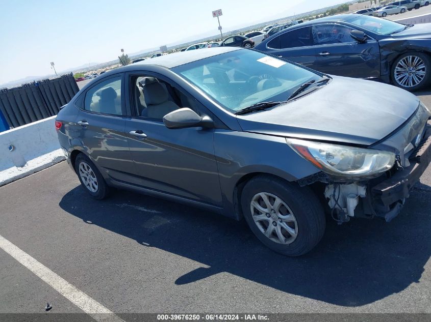 2013 Hyundai Accent Gls VIN: KMHCT4AEXDU394073 Lot: 39676250