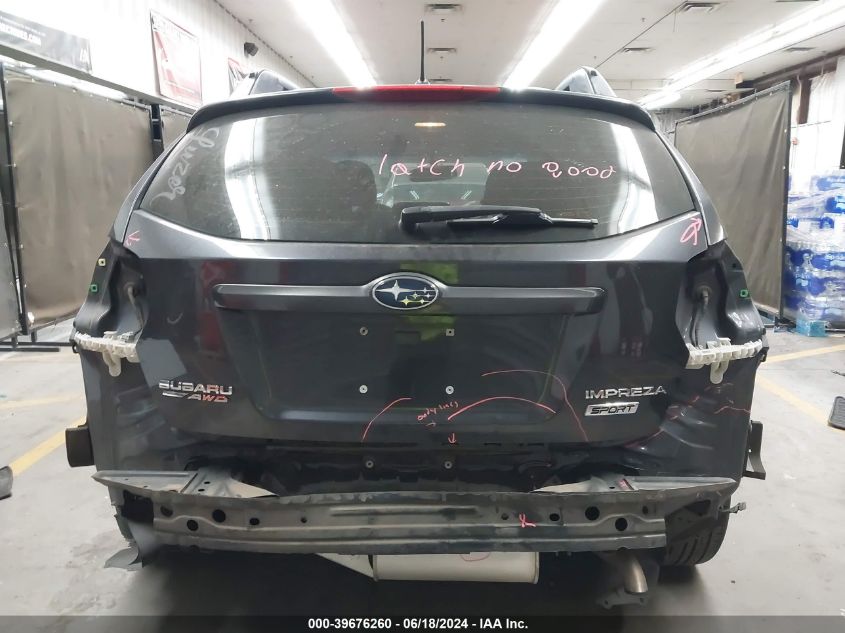 2014 Subaru Impreza 2.0I Sport Premium VIN: JF1GPAL60E8291968 Lot: 39676260