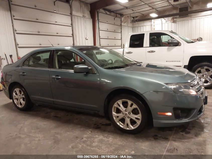 2012 Ford Fusion Se VIN: 3FAHP0HAXCR163938 Lot: 39676265