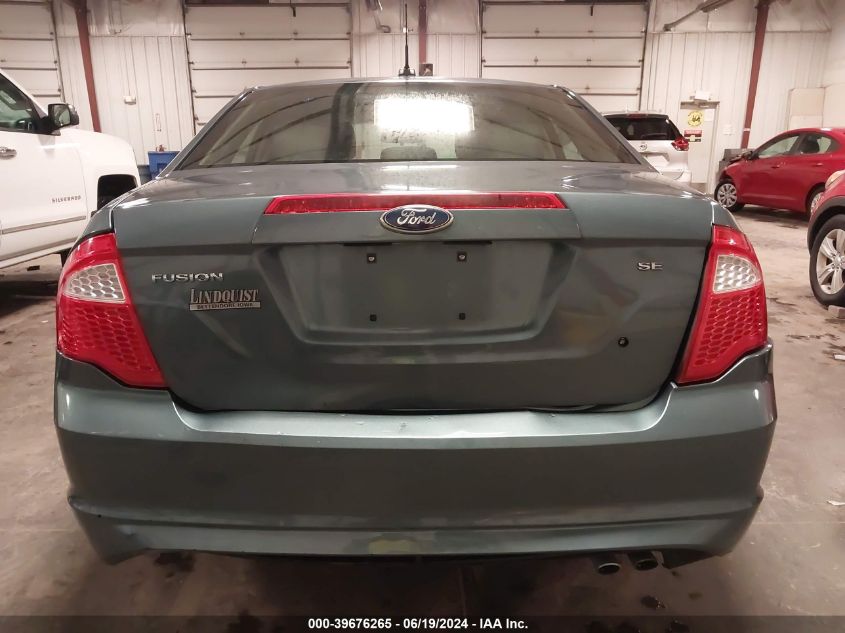 2012 Ford Fusion Se VIN: 3FAHP0HAXCR163938 Lot: 39676265