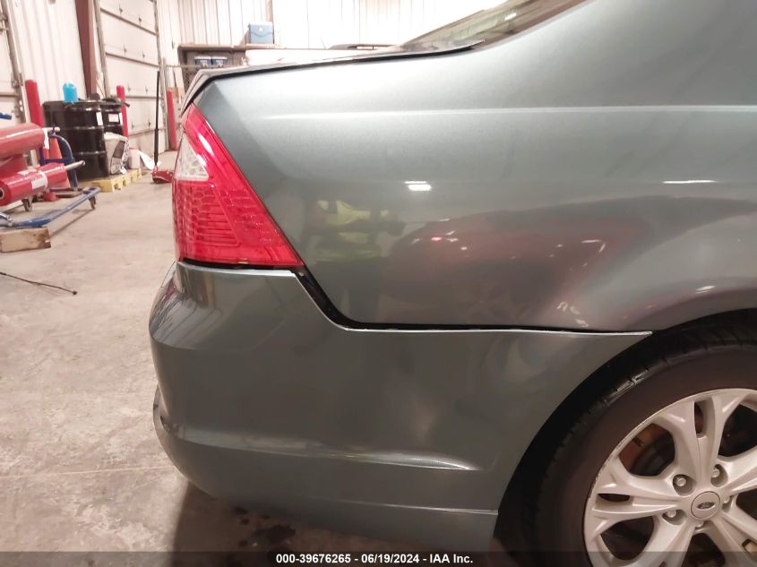 2012 Ford Fusion Se VIN: 3FAHP0HAXCR163938 Lot: 39676265