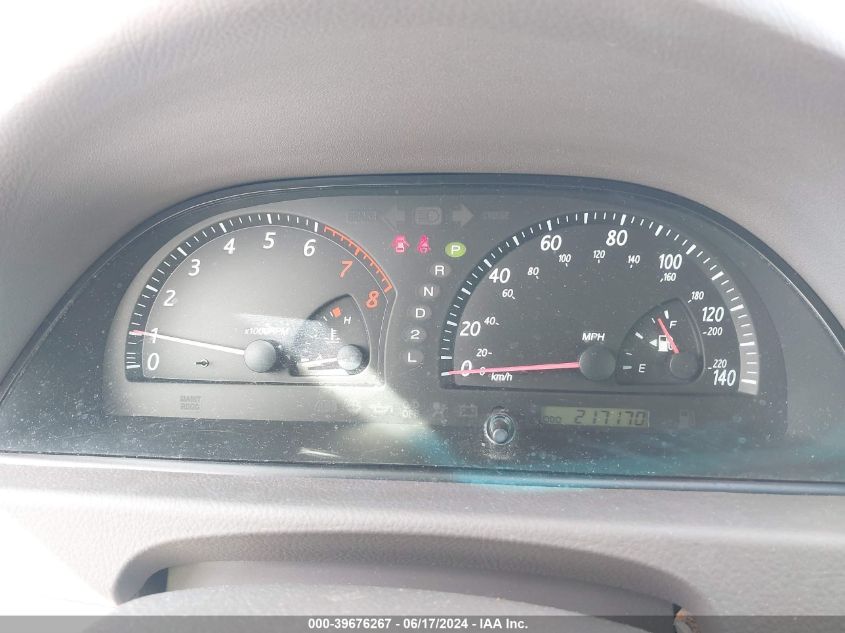 2004 Toyota Camry Le VIN: 4T1BE32K44U936255 Lot: 39676267