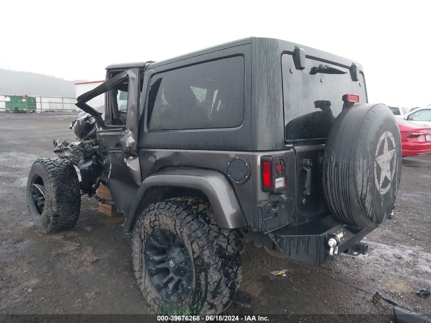 2017 Jeep Wrangler Freedom 4X4 VIN: 1C4AJWAG7HL570863 Lot: 39676268