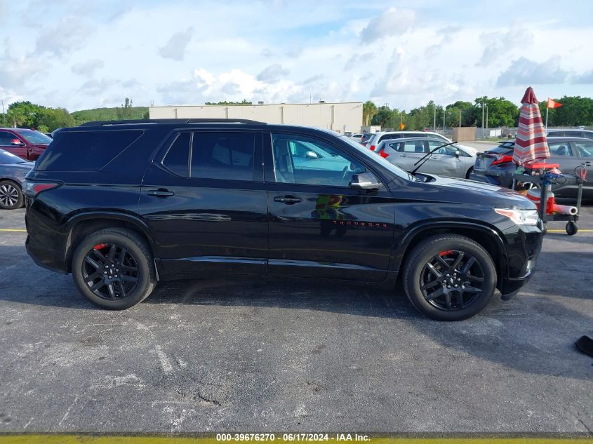 2021 Chevrolet Traverse Fwd Premier VIN: 1GNERKKW9MJ225615 Lot: 39676270