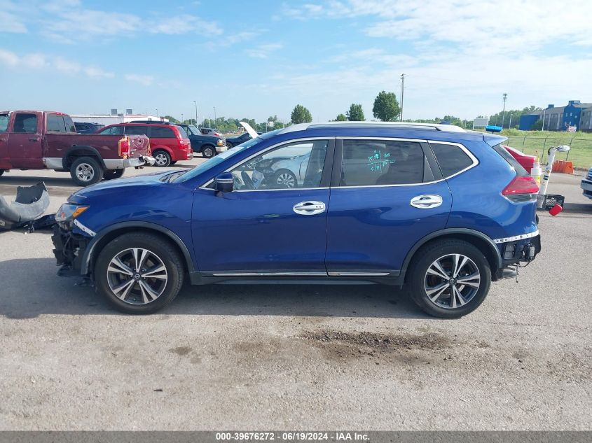 2018 Nissan Rogue Sl VIN: 5N1AT2MT8JC800682 Lot: 39676272