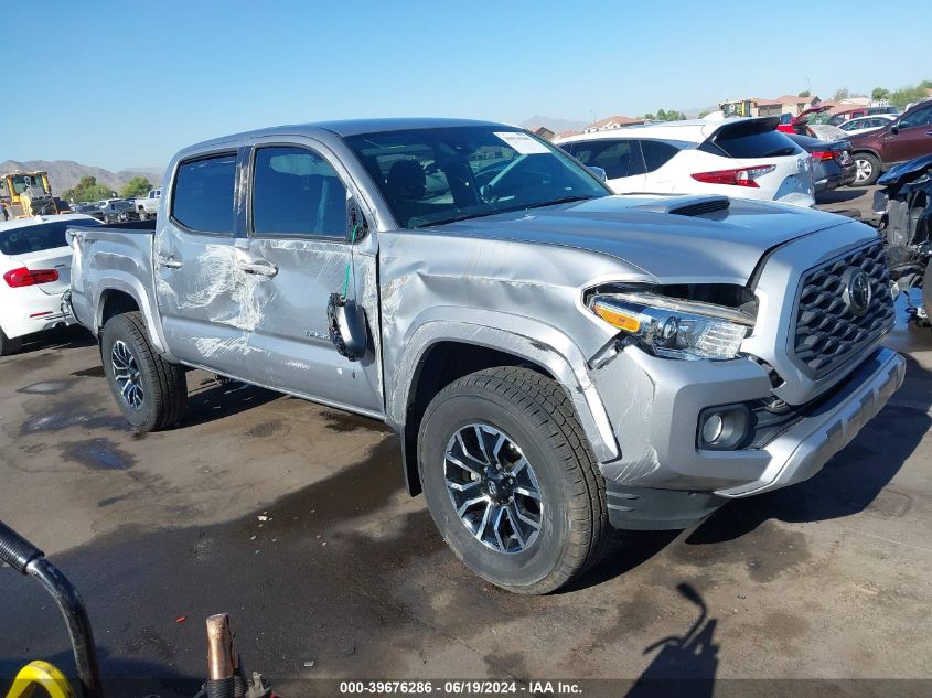 2021 Toyota Tacoma Double Cab/Sr5/Trd Sport/Trd Off Road VIN: 3TMAZ5CN8MM140606 Lot: 39676286