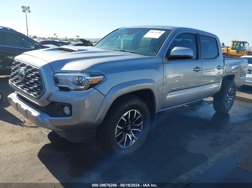 2021 Toyota Tacoma Double Cab/Sr5/Trd Sport/Trd Off Road VIN: 3TMAZ5CN8MM140606 Lot: 39676286