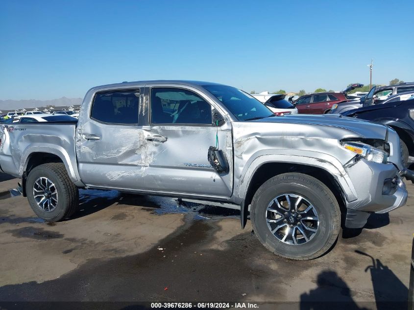 2021 Toyota Tacoma Double Cab/Sr5/Trd Sport/Trd Off Road VIN: 3TMAZ5CN8MM140606 Lot: 39676286