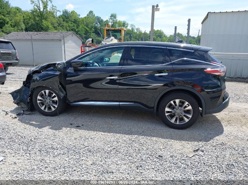 2018 Nissan Murano S VIN: 5N1AZ2MH1JN177923 Lot: 39676291